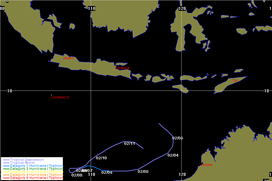 Unnamed Tropical Cyclone 199918