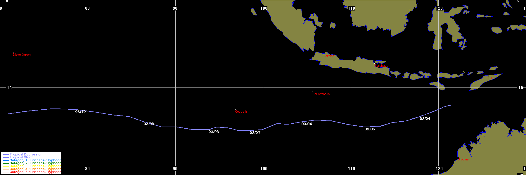 Unnamed Tropical Cyclone 199926