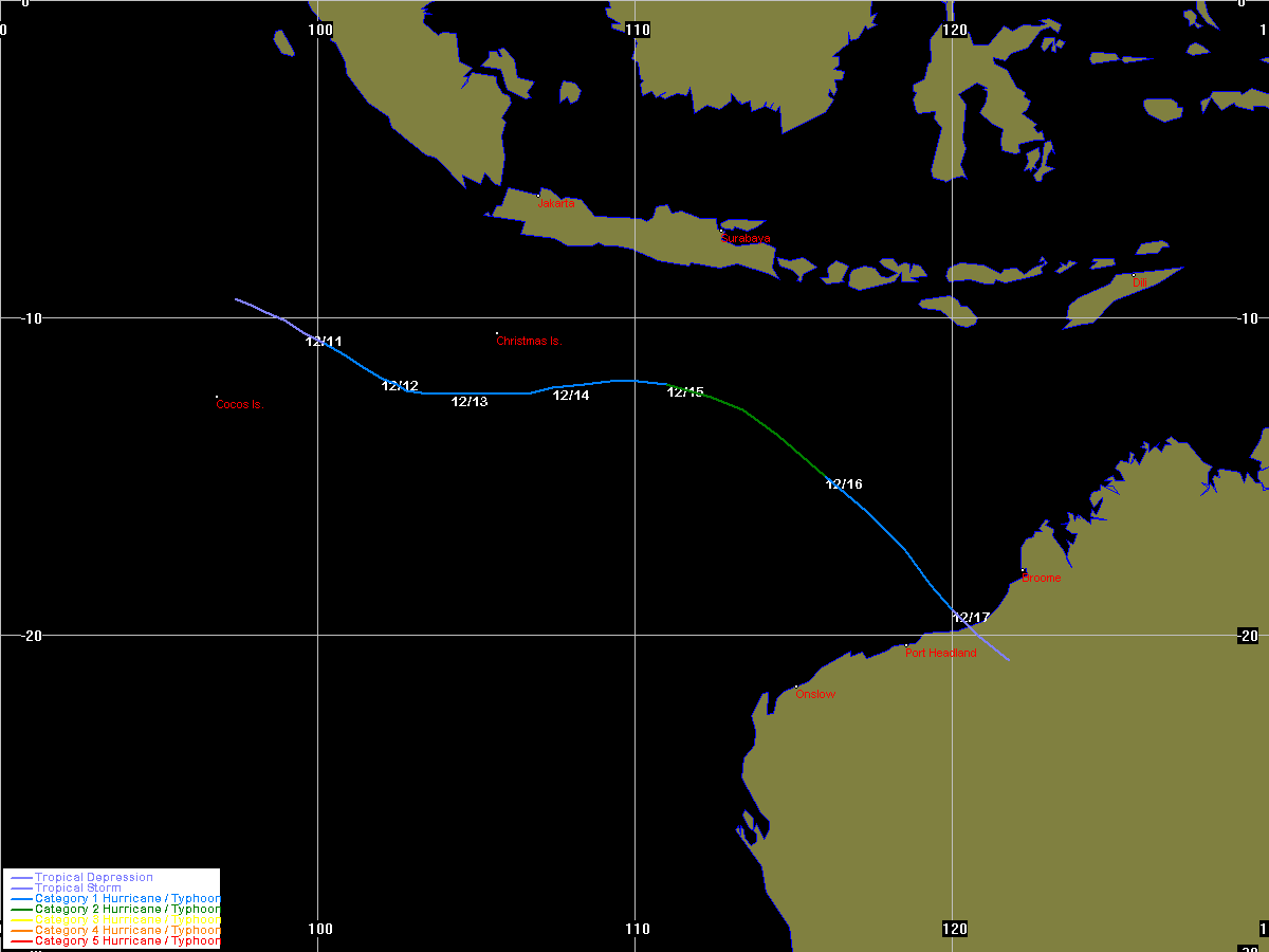 Tropical Cyclone Ilsa