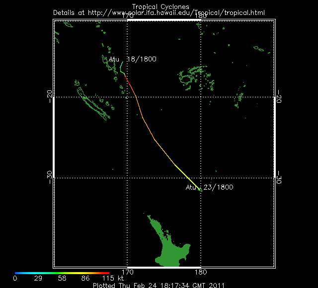 Tropical Cyclone Atu