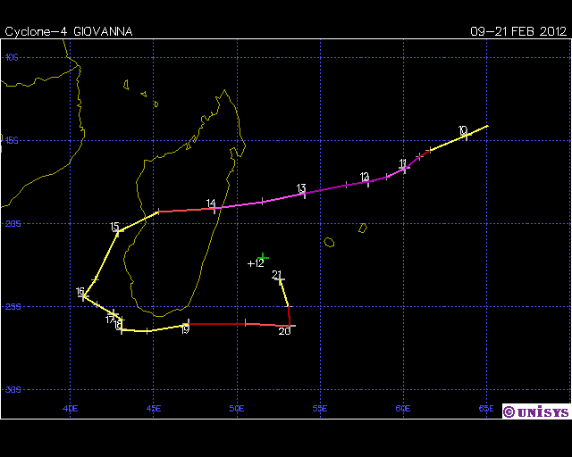 Tropical Cyclone Giovanna