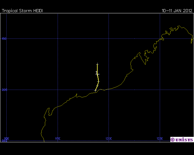Tropical Cyclone Heidi