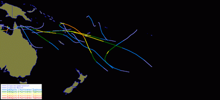 Joint Typhoon Warning Centre data