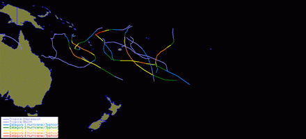 Joint Typhoon Warning Centre data