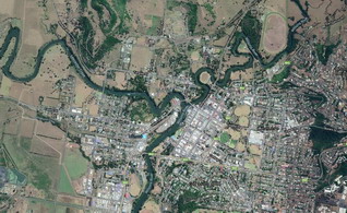 Lismore satellite photo
