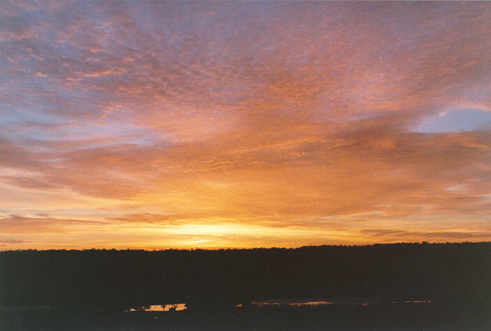 sunrise sunrise_pictures : Schofields, NSW   13 June 1998