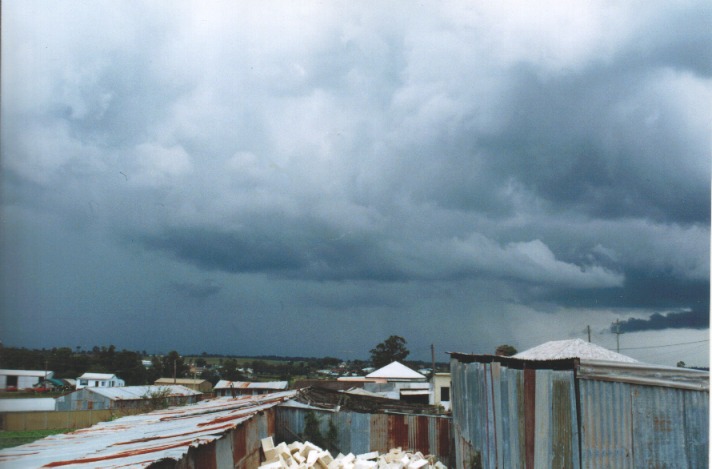 raincascade precipitation_cascade : Schofields, NSW   11 April 1999