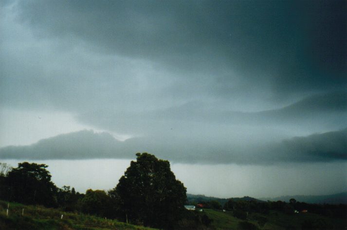 raincascade precipitation_cascade : McLeans Ridges, NSW   28 August 1999