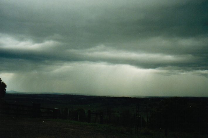 raincascade precipitation_cascade : Rous, NSW   4 October 1999
