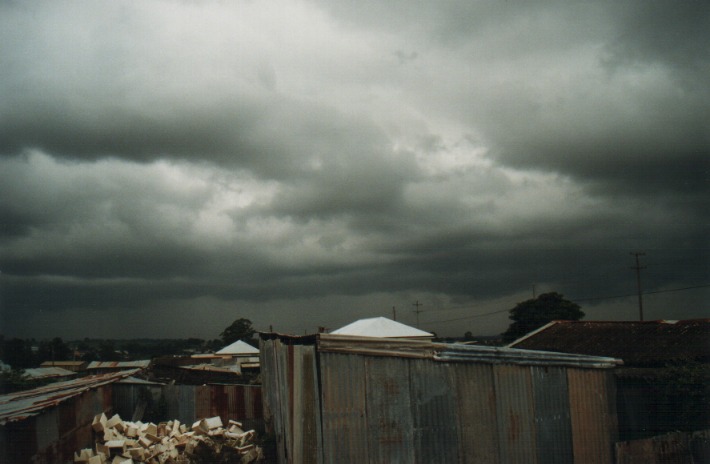 stratocumulus stratocumulus_cloud : Schofields, NSW   31 December 1999