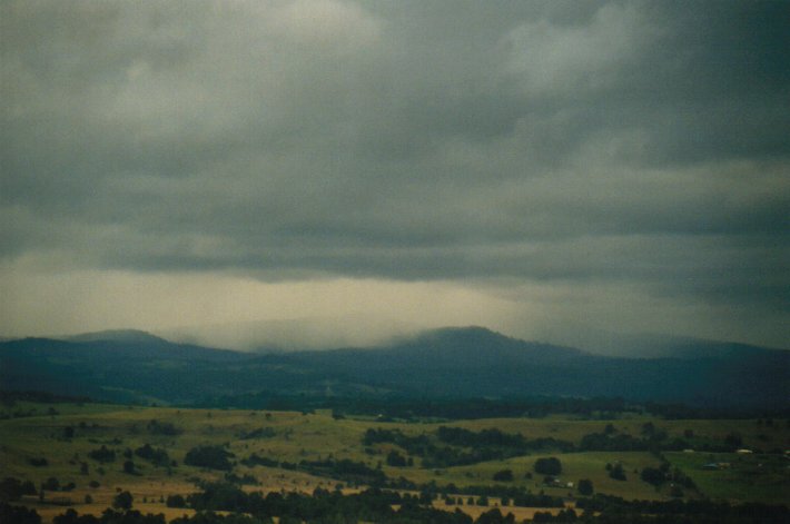 raincascade precipitation_cascade : McLeans Ridges, NSW   20 June 2000