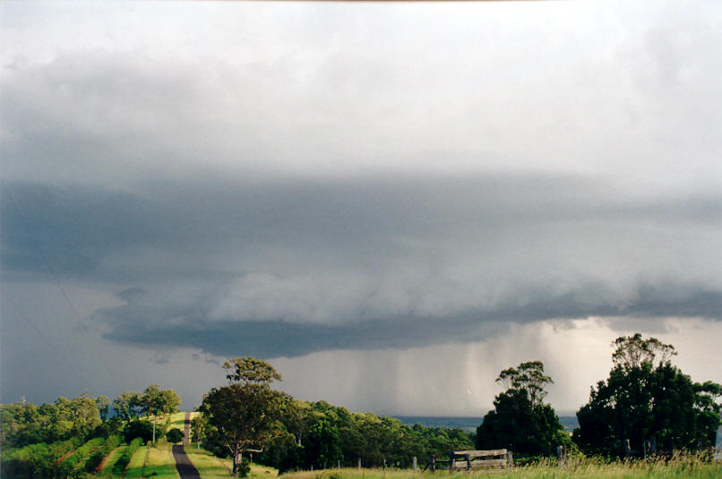 raincascade precipitation_cascade : Tregeagle, NSW   26 March 2002