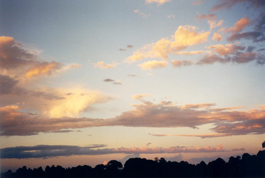 cumulus humilis : McLeans Ridges, NSW   22 March 2003