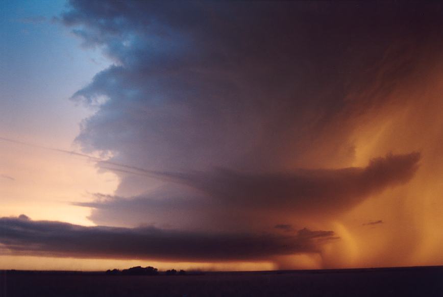 sunset sunset_pictures : near Levelland, Texas, USA   3 June 2003
