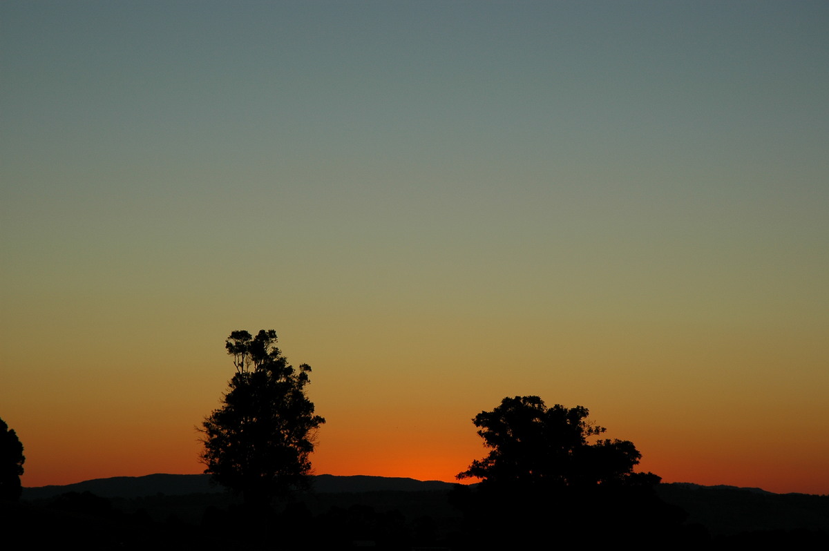 sunset sunset_pictures : McLeans Ridges, NSW   5 July 2004