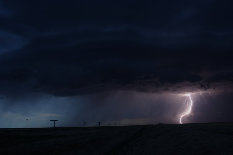 lightning lightning_bolts : near Haswell, Colorado, USA   22 May 2006