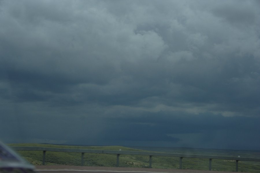 wallcloud thunderstorm_wall_cloud : near Gillette, Wyoming, USA   9 June 2006
