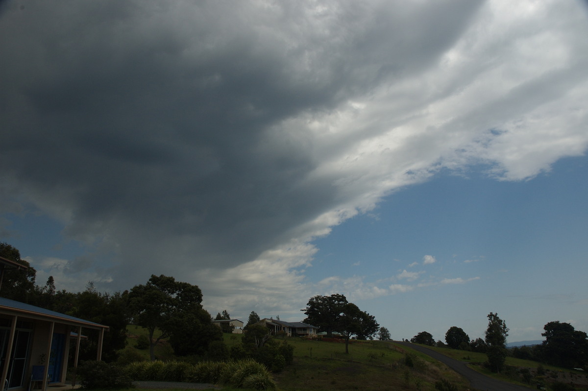 anvil thunderstorm_anvils : McLeans Ridges, NSW   9 October 2007