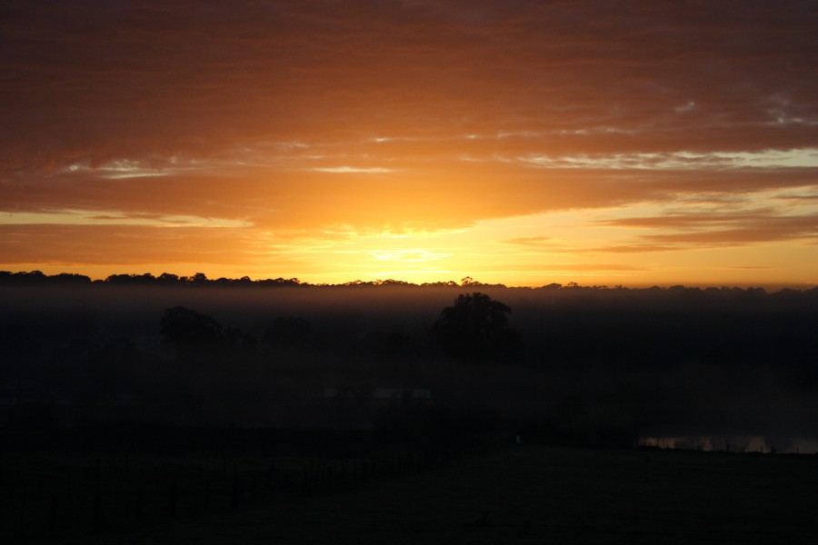 sunrise sunrise_pictures : Schofields, NSW   6 July 2008