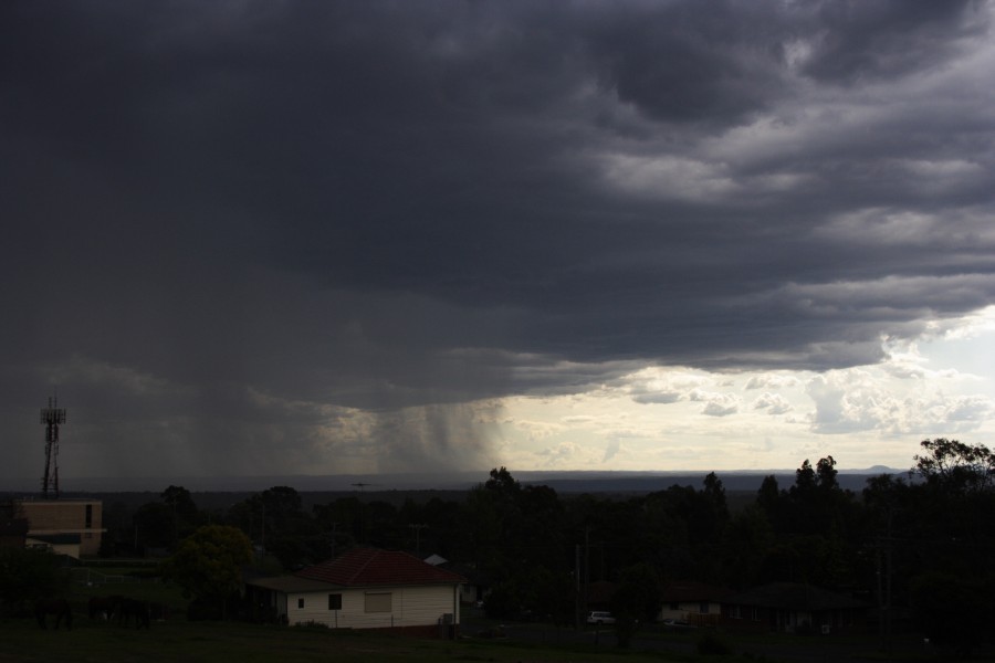 raincascade precipitation_cascade : Riverstone, NSW   19 October 2008
