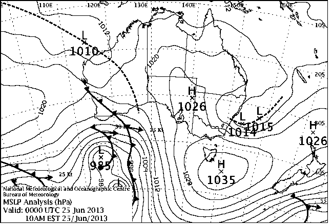 Weather maps