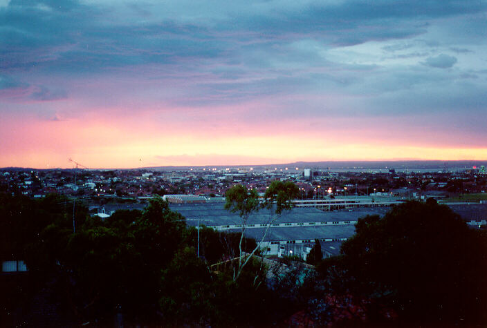 sunset sunset_pictures : Coogee, NSW   1 November 1989