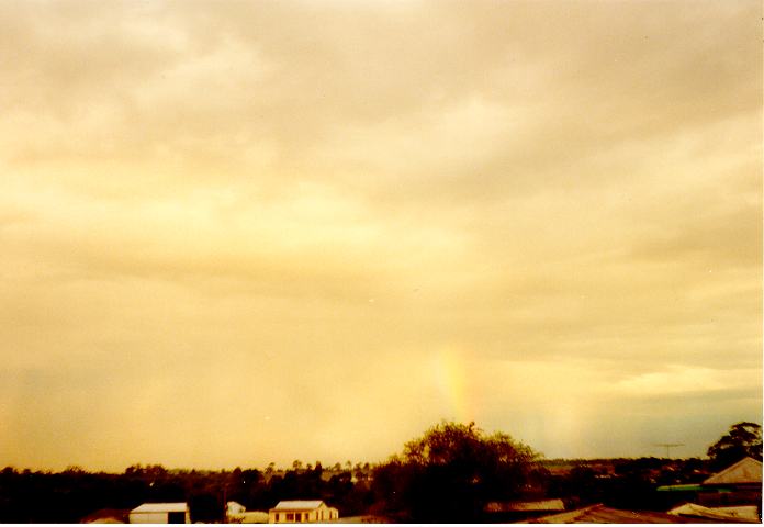 rainbow rainbow_pictures : Schofields, NSW   14 April 1990