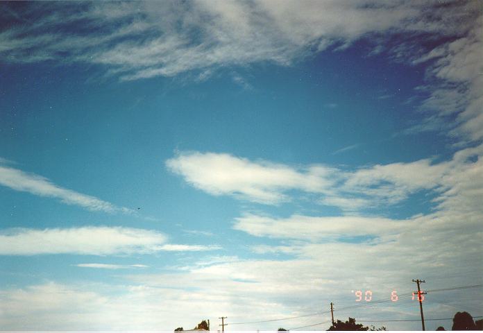 altocumulus altocumulus_cloud : Schofields, NSW   16 June 1990