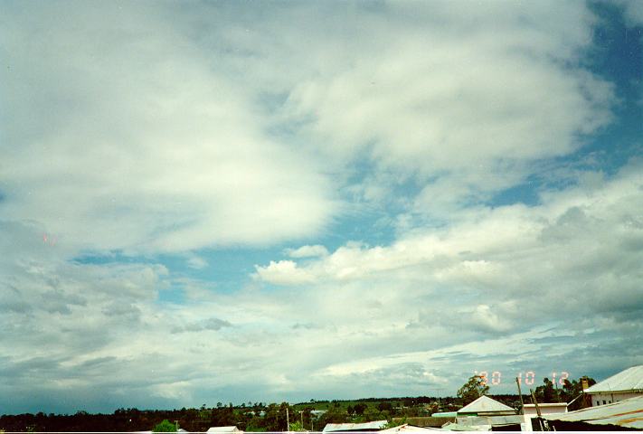 altocumulus altocumulus_cloud : Schofields, NSW   12 October 1990
