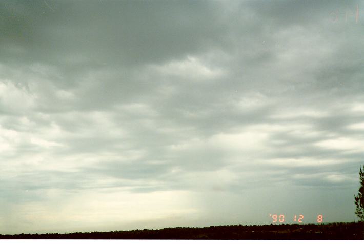 raincascade precipitation_cascade : Schofields, NSW   8 December 1990