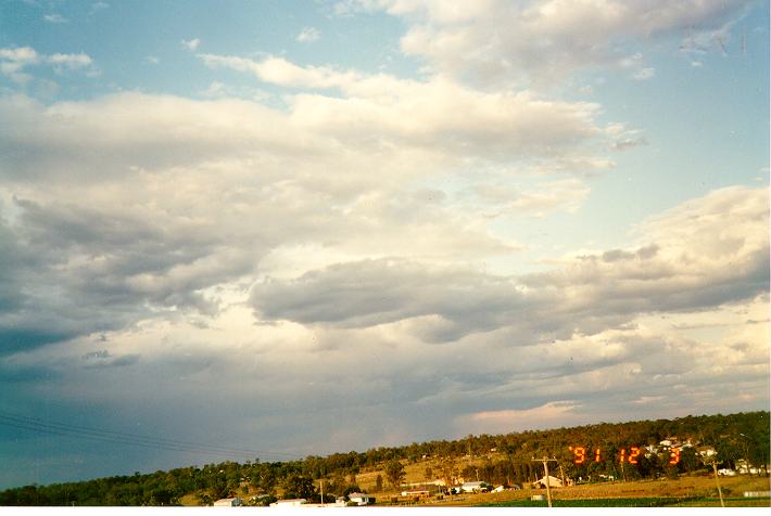 altocumulus altocumulus_cloud : Schofields, NSW   3 December 1991