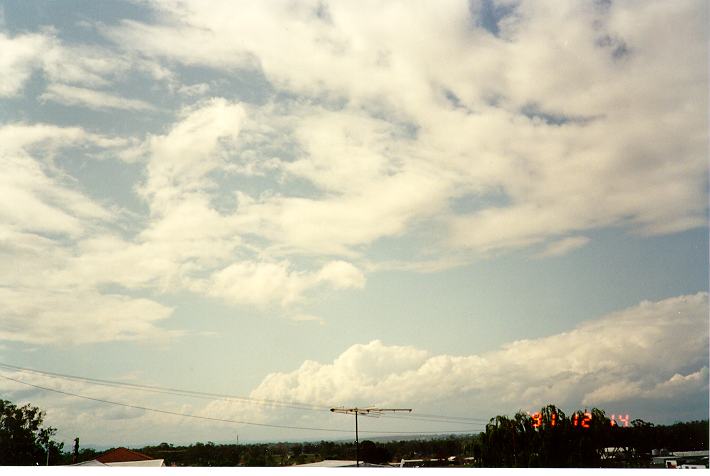 altocumulus altocumulus_cloud : Schofields, NSW   14 December 1991