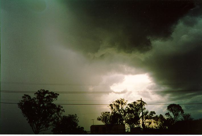 raincascade precipitation_cascade : Schofields, NSW   1 February 1994