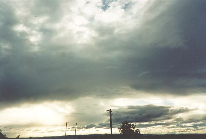 altocumulus altocumulus_cloud : Schofields, NSW   23 July 1995