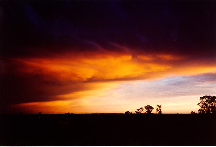 altostratus altostratus_cloud : Schofields, NSW   20 September 1995
