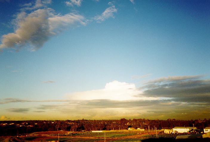 altocumulus altocumulus_cloud : Schofields, NSW   14 June 1996