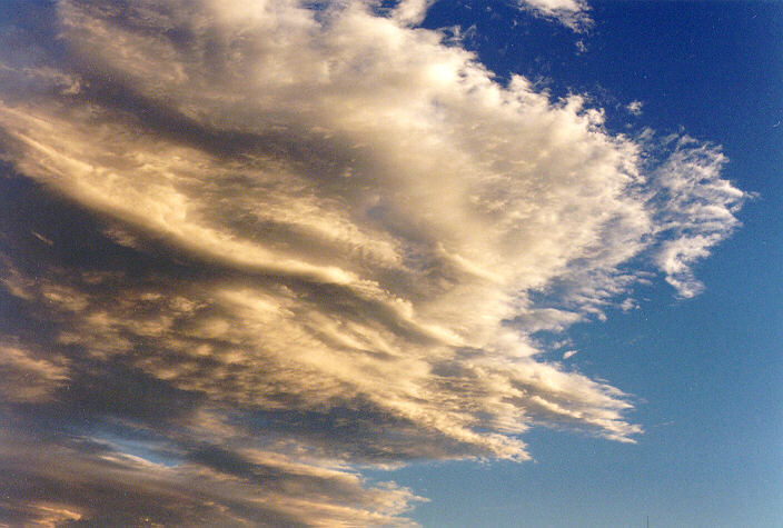 altocumulus altocumulus_cloud : Oakhurst, NSW   14 November 1996