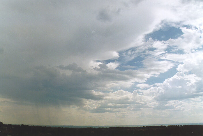 raincascade precipitation_cascade : Rooty Hill, NSW   27 November 1997