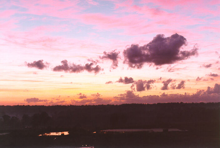 sunrise sunrise_pictures : Schofields, NSW   31 May 1998
