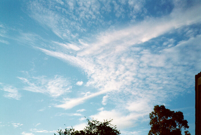 cirrus cirrus_cloud : Oakhurst, NSW   4 July 1998
