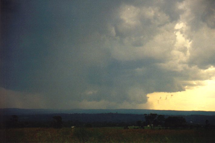 wallcloud thunderstorm_wall_cloud : Luddenham, NSW   13 March 1999