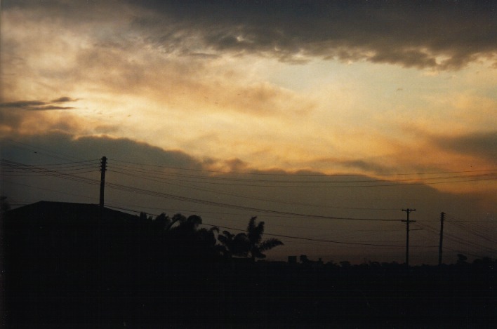 altostratus altostratus_cloud : Schofields, NSW   16 September 1999