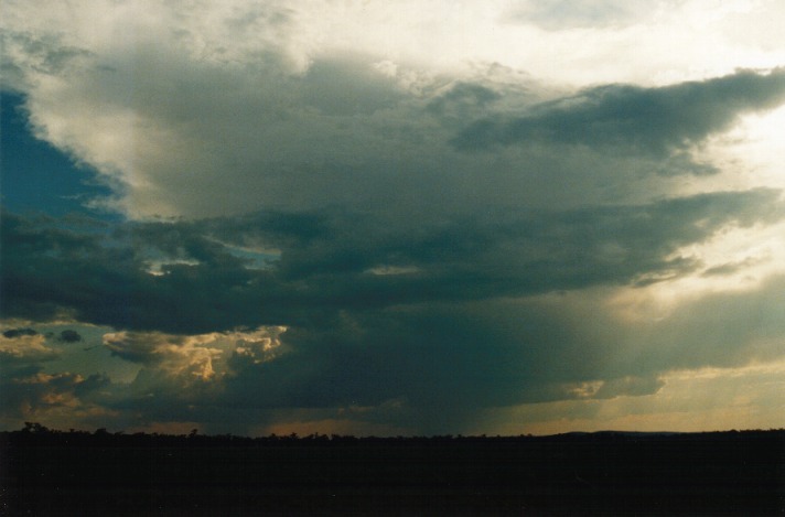 raincascade precipitation_cascade : Breeza Plains, NSW   25 September 1999