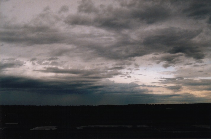 altocumulus altocumulus_cloud : Schofields, NSW   26 October 1999