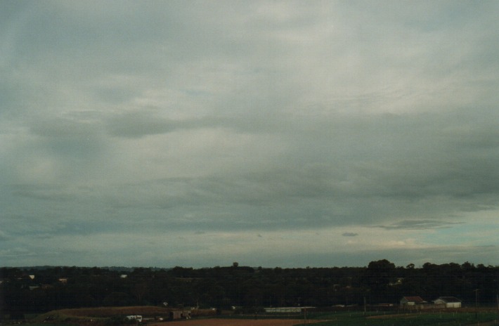 altocumulus altocumulus_cloud : Schofields, NSW   1 January 2000