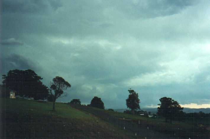 cumulonimbus thunderstorm_base : McLeans Ridges, NSW   5 November 2000