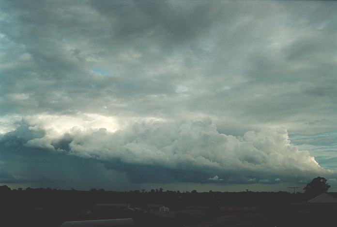 cumulonimbus thunderstorm_base : Schofields, NSW   17 November 2000