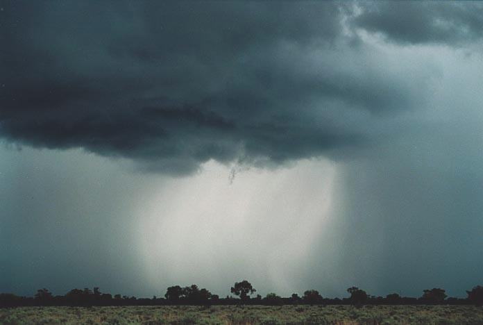 wallcloud thunderstorm_wall_cloud : Bourke, NSW   19 November 2000