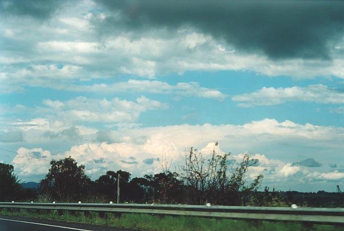 thunderstorm cumulonimbus_calvus : E of Glen Innes, NSW   1 December 2000