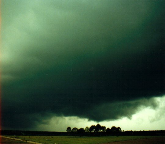 wallcloud thunderstorm_wall_cloud : Wollongbar, NSW   8 December 2000
